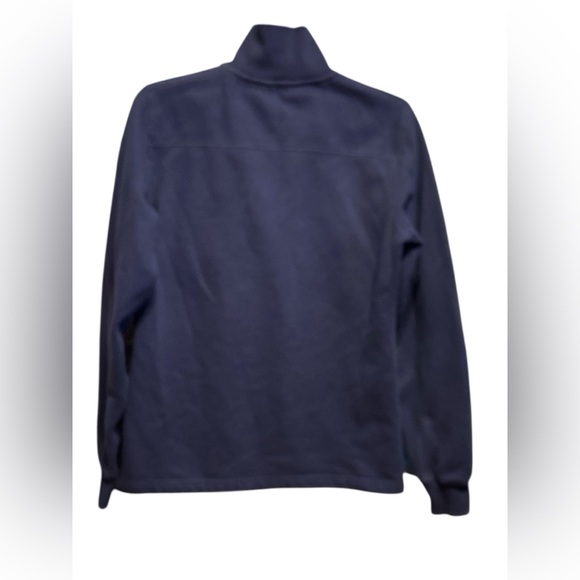 Sport-Tek Women's Navy quarter Zip-Up Sweater - Picture 2 of 4